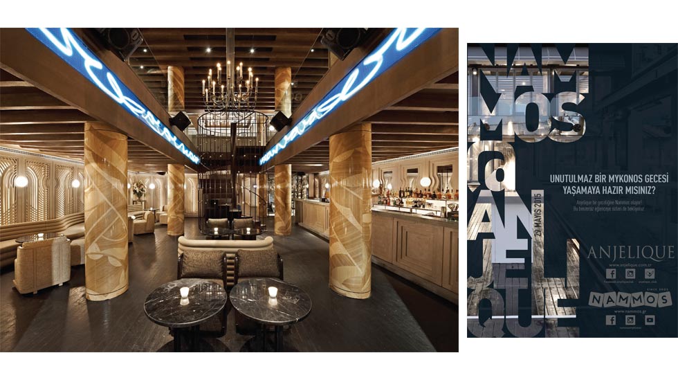 Mykonos’un en ünlü eğlence mekanı Nammos, 29 Mayıs’ta Anjelique’te...