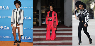 YETENEKLİ ŞARKICI JANNELLE MONAE FARKLI TARZIYLA DİKKAT ÇEKİYOR