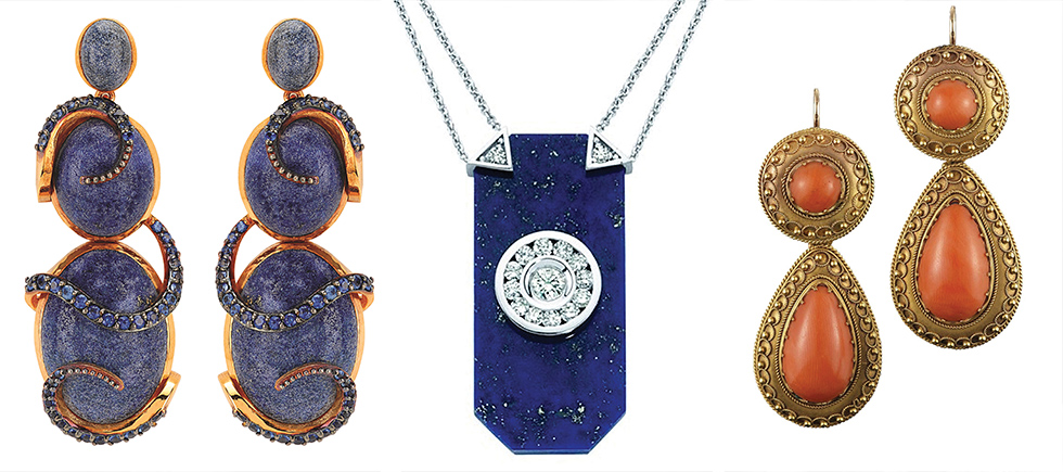 Bu yaz tasarım mücevherler çarpıcı renkleri ile dikkat çekiyor