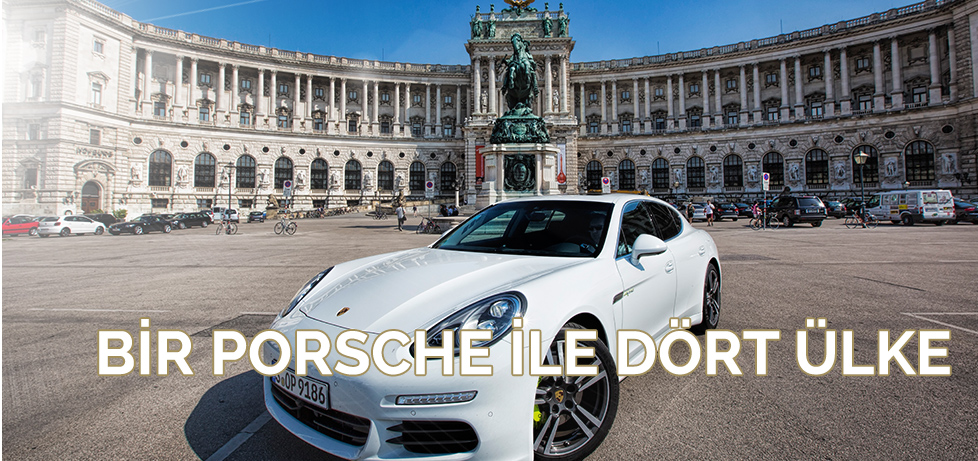 Bir Porsche, bir gezgin, dört ülke!