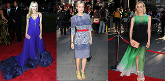 DIANE KRUGER GİYİMİNE  EĞLENCE KATIYOR