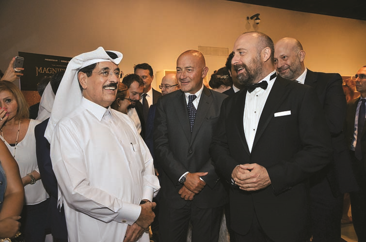 “MUHTEŞEM YÜZYIL TEŞHİR-İ İHTİŞAM” SERGİSİ  DOHA’DA AÇILDI