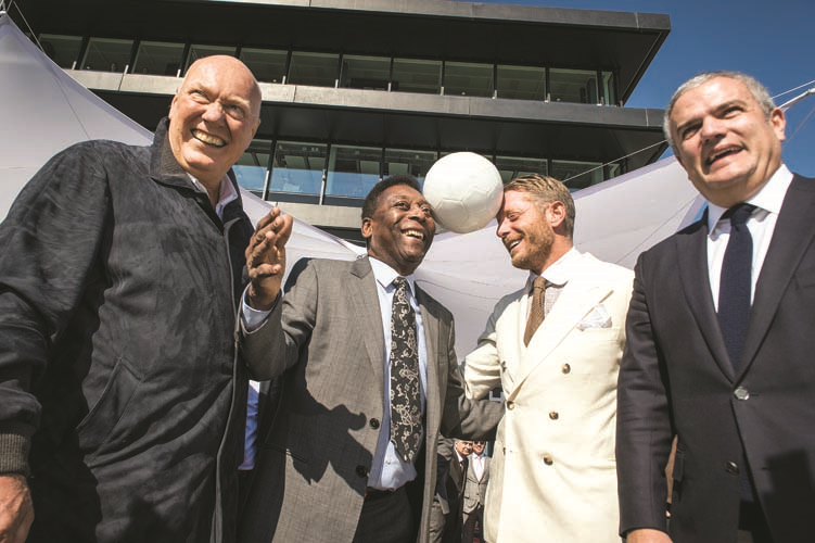 BAR REFAELİ, LAPO ELKANN VE PELÉ İLE  HUBLOT’NUN İKİNCİ FABRİKASININ AÇILIŞI