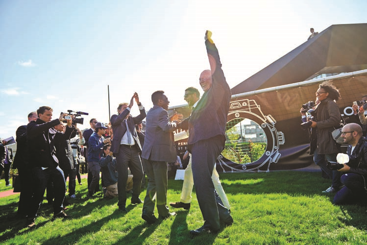 BAR REFAELİ, LAPO ELKANN VE PELÉ İLE  HUBLOT’NUN İKİNCİ FABRİKASININ AÇILIŞI