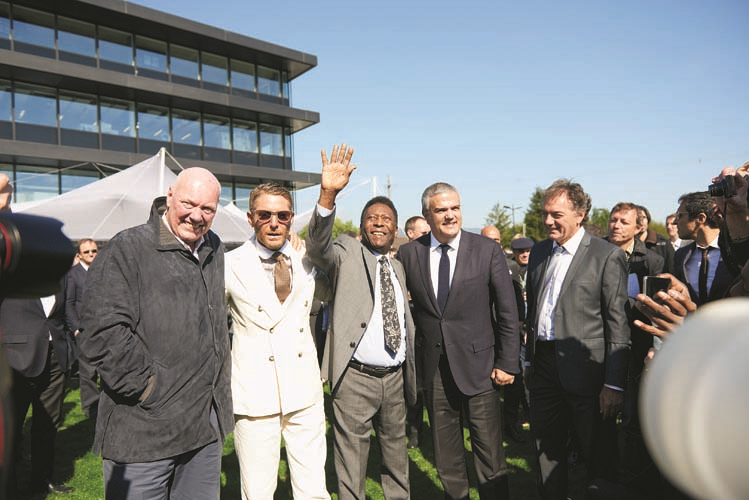 BAR REFAELİ, LAPO ELKANN VE PELÉ İLE  HUBLOT’NUN İKİNCİ FABRİKASININ AÇILIŞI