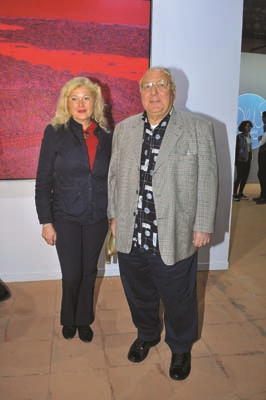 DEVRİM ERBİL’İN  “AKADEMİDE 50 YIL”  SERGİSİ SANATSEVERLER İLE BULUŞTU