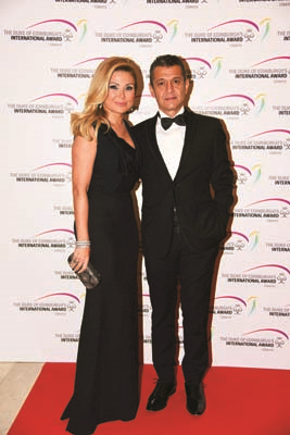 PRENS EDWARD’IN ONUR KONUĞU OLDUĞU GALA YEMEĞİNDE  CEMİYET BULUŞTU