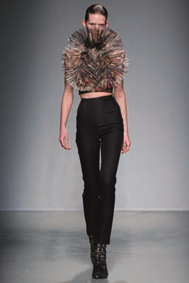 HOLLANDALI TASARIMCI IRIS VAN HERPEN MODANIN GİYİLEBİLİR SANAT OLDUĞUNU SAVUNUYOR