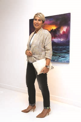 EKAVART GALERİ’DE TUVALDEKİ “UMUDUN IŞIĞI”