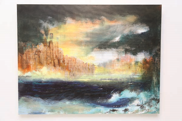 EKAVART GALERİ’DE TUVALDEKİ “UMUDUN IŞIĞI”