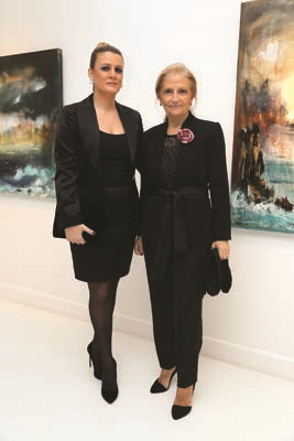 EKAVART GALERİ’DE TUVALDEKİ “UMUDUN IŞIĞI”