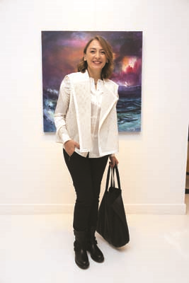 EKAVART GALERİ’DE TUVALDEKİ “UMUDUN IŞIĞI”