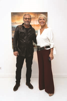 EKAVART GALERİ’DE TUVALDEKİ “UMUDUN IŞIĞI”