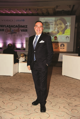 UNICEF YARARINA “TÜRKİYE’NİN DEĞERLERİ,  GELECEK DEĞERLERİ  YARATIYOR”