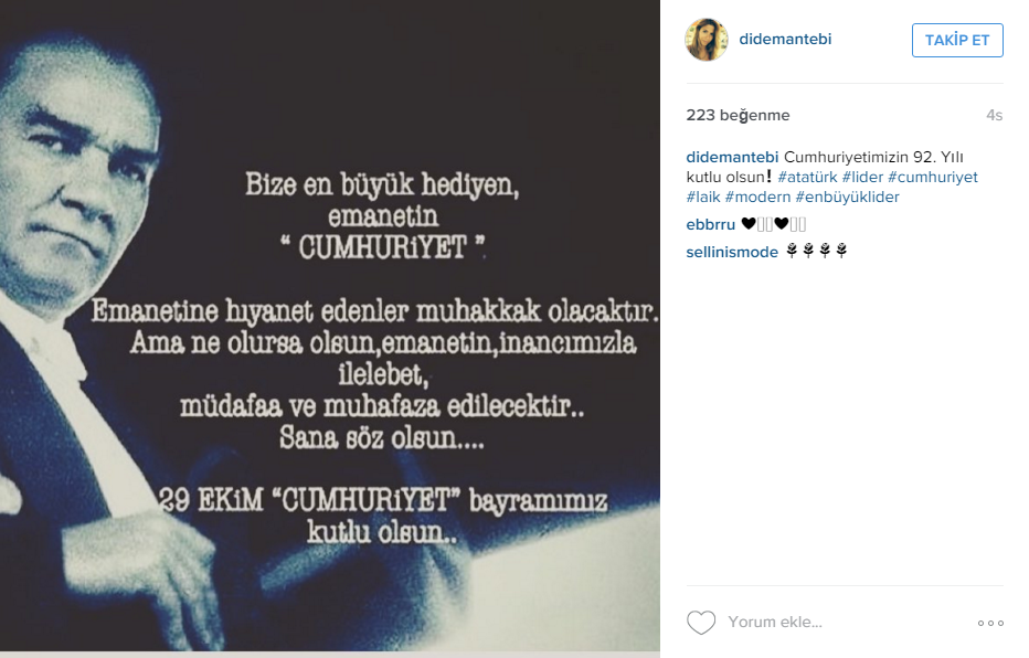 CEMİYETİN CUMHURİYET MESAJLARI