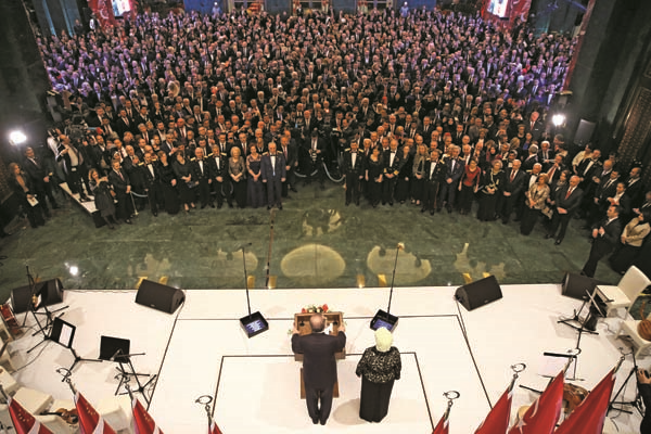 CUMHURBAŞKANI ERDOĞAN’DAN 29 EKİM CUMHURİYET BAYRAMI RESEPSİYONU