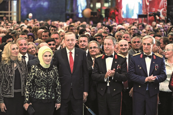 CUMHURBAŞKANI ERDOĞAN’DAN 29 EKİM CUMHURİYET BAYRAMI RESEPSİYONU