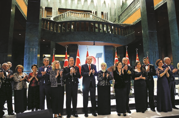 CUMHURBAŞKANI ERDOĞAN’DAN 29 EKİM CUMHURİYET BAYRAMI RESEPSİYONU