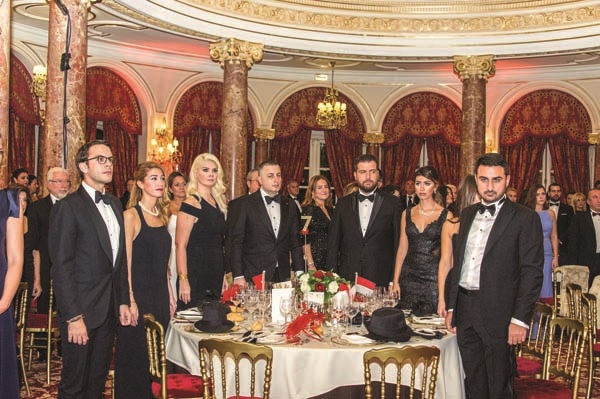 MONACO’DAKİ 29 EKİM CUMHURİYET BALOSU’NDA FRANSIZ VE TÜRK CEMİYETİ BULUŞTU