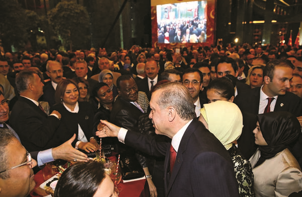 CUMHURBAŞKANI ERDOĞAN’DAN 29 EKİM CUMHURİYET BAYRAMI RESEPSİYONU