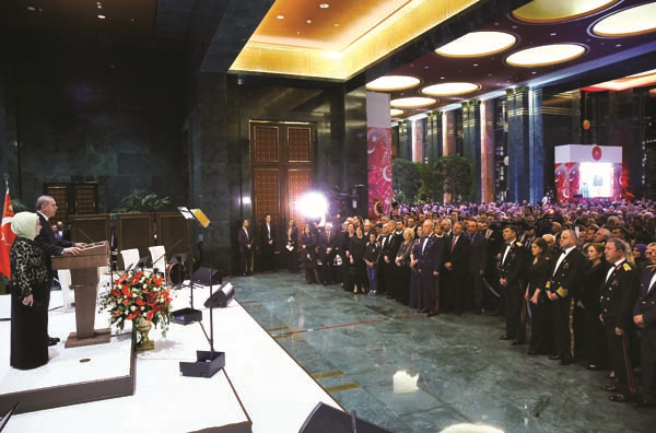 CUMHURBAŞKANI ERDOĞAN’DAN 29 EKİM CUMHURİYET BAYRAMI RESEPSİYONU