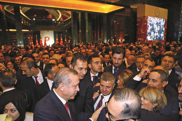 CUMHURBAŞKANI ERDOĞAN’DAN 29 EKİM CUMHURİYET BAYRAMI RESEPSİYONU