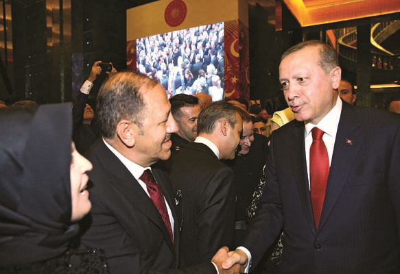 CUMHURBAŞKANI ERDOĞAN’DAN 29 EKİM CUMHURİYET BAYRAMI RESEPSİYONU