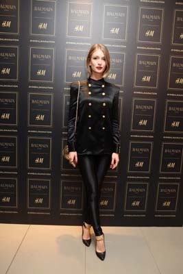 H&M VE BALMAIN ORTAKLIĞINA BÜYÜK İLGİ