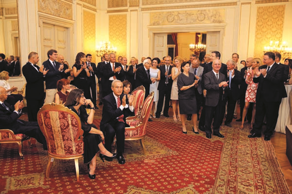 VENEDİK SARAYI’NDA 75.YILDÖNÜMÜ KUTLAMASI 