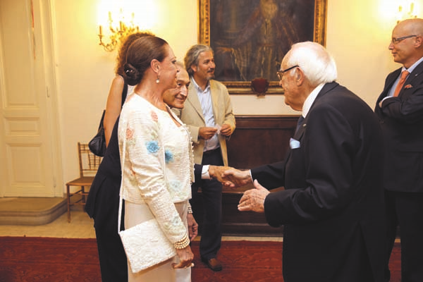 VENEDİK SARAYI’NDA 75.YILDÖNÜMÜ KUTLAMASI 