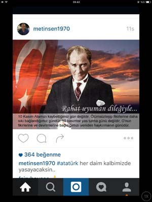 SOSYAL MEDYADAN 10 KASIM MESAJLARI