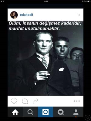 SOSYAL MEDYADAN 10 KASIM MESAJLARI