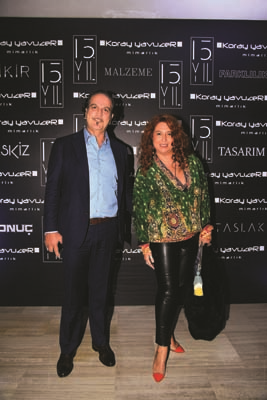 KORAY YAVUZER MİMARLIKTA 15. YILINI KUTLADI