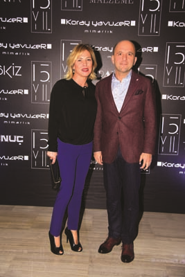 KORAY YAVUZER MİMARLIKTA 15. YILINI KUTLADI