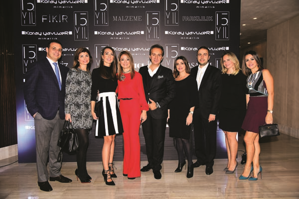 KORAY YAVUZER MİMARLIKTA 15. YILINI KUTLADI