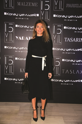 KORAY YAVUZER MİMARLIKTA 15. YILINI KUTLADI