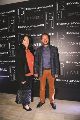 KORAY YAVUZER MİMARLIKTA 15. YILINI KUTLADI