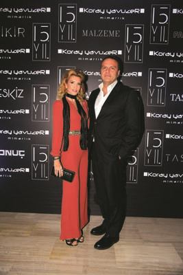 KORAY YAVUZER MİMARLIKTA 15. YILINI KUTLADI