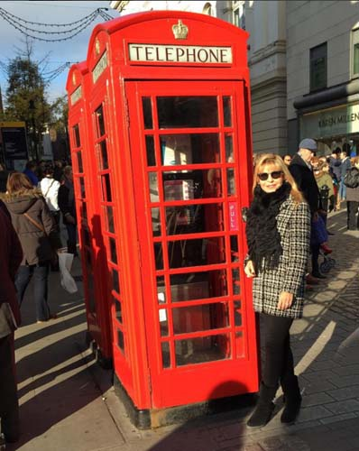 NESLİHAN SABANCI’NIN LONDRA TATİLİ