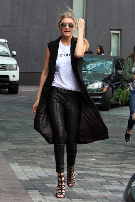 GIGI HADID TARZIYLA BEĞENİ TOPLUYOR