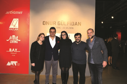 ONUR GÜLFİDAN SERGİSİNE İÇİNDEN MASAL GEÇEN AÇILIŞ 