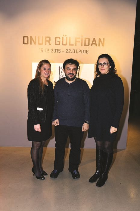 ONUR GÜLFİDAN SERGİSİNE İÇİNDEN MASAL GEÇEN AÇILIŞ 
