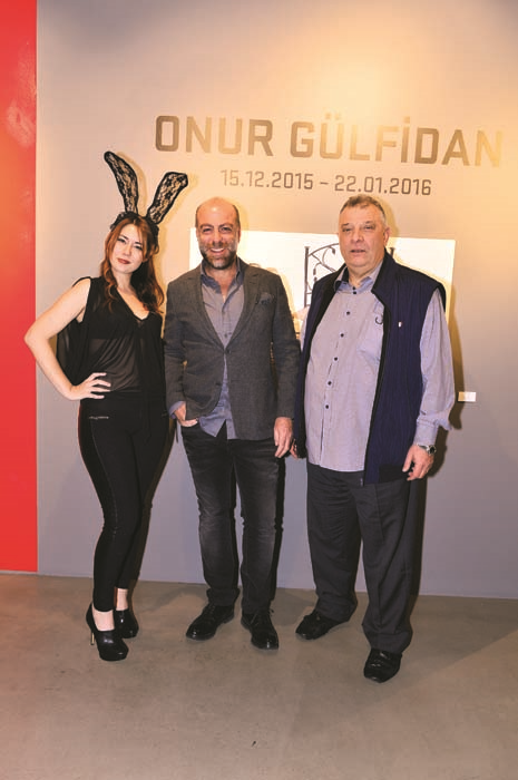 ONUR GÜLFİDAN SERGİSİNE İÇİNDEN MASAL GEÇEN AÇILIŞ 