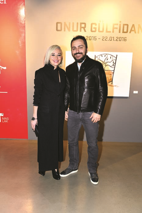 ONUR GÜLFİDAN SERGİSİNE İÇİNDEN MASAL GEÇEN AÇILIŞ 