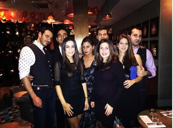 YENİ YILI BÖYLE KUTLADILAR 