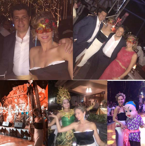 YENİ YILI BÖYLE KUTLADILAR 