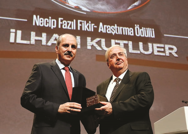 CUMHURBAŞKANI ERDOĞAN’IN  KATILIMIYLA “NECİP FAZIL  ÖDÜLLERİ” SAHİPLERİNİ BULDU