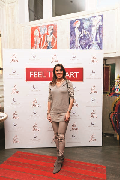 ESERLERİNİ  “SANAT KOKTEYLİ” DAVETİNDE TANITTILAR