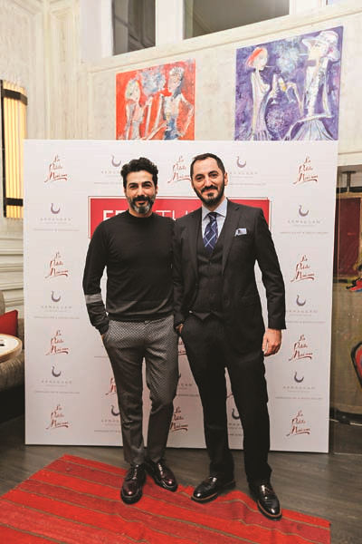 ESERLERİNİ  “SANAT KOKTEYLİ” DAVETİNDE TANITTILAR