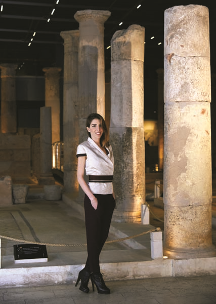 DİLEK HANİF’TEN ZEUGMA MOZAİK MÜZESİ’NDE DEFİLE